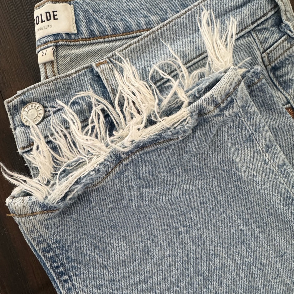 AGOLDE 90'S PINCH WAIST HIGH RISE STRAIGHT